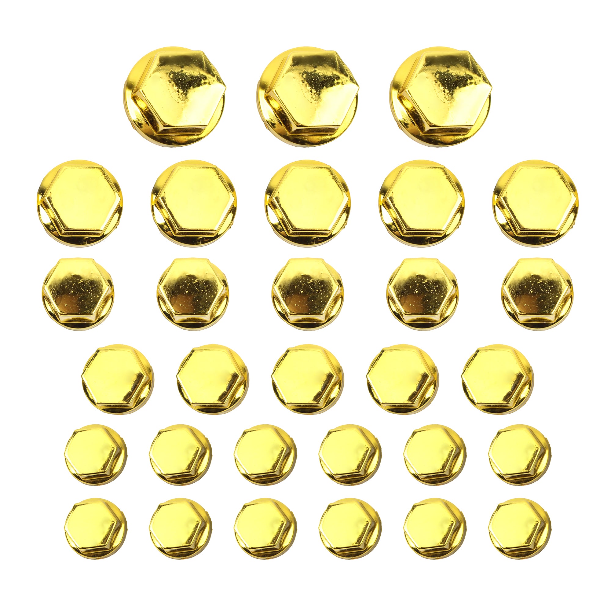 Motorbike Accessories Motorcycle Nut Screw Cap Cover Head Body Decorative Engine Nut Bolt Caps 30pcs/Set