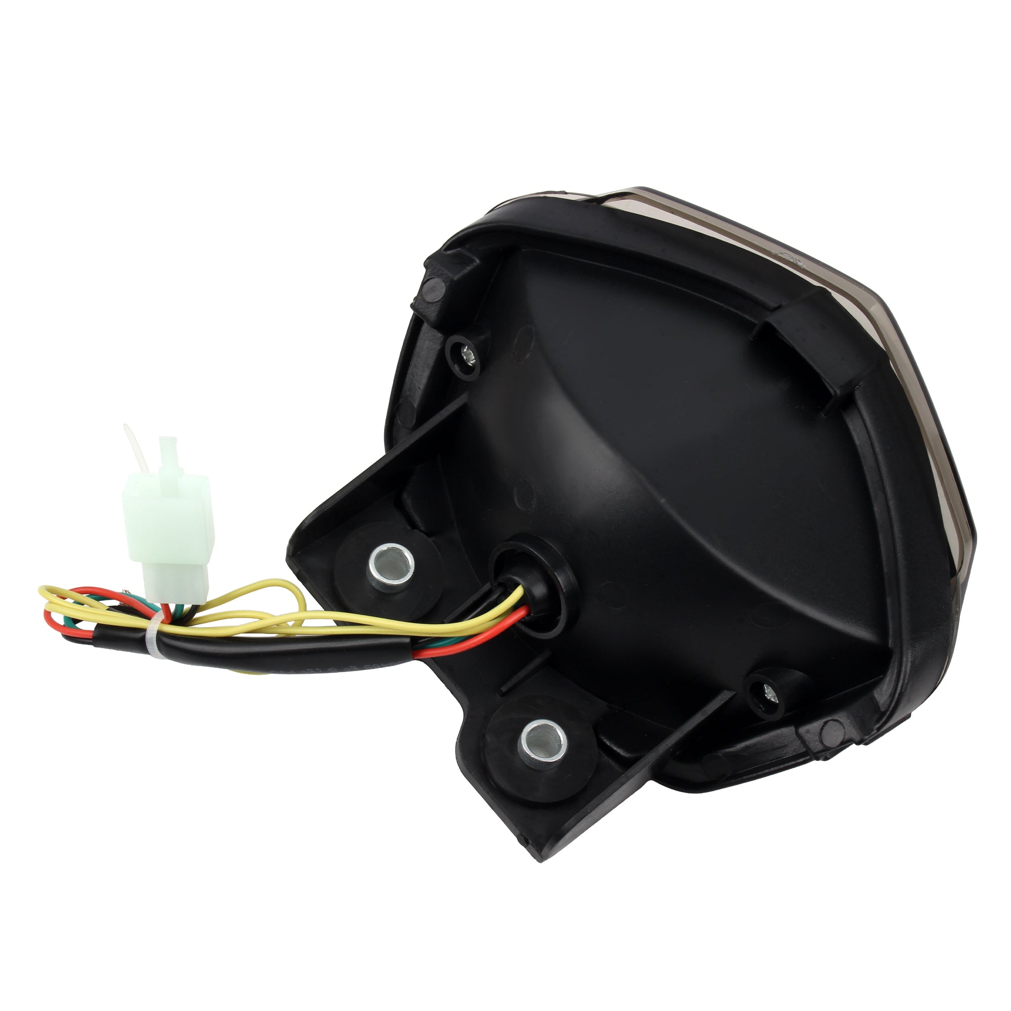 2008-2012 Motorcycle Red LED Rear Turn Signal Tail Stop Light Lamps Integrated Motorbike Brake Taillight for Kawasaki NINJA250