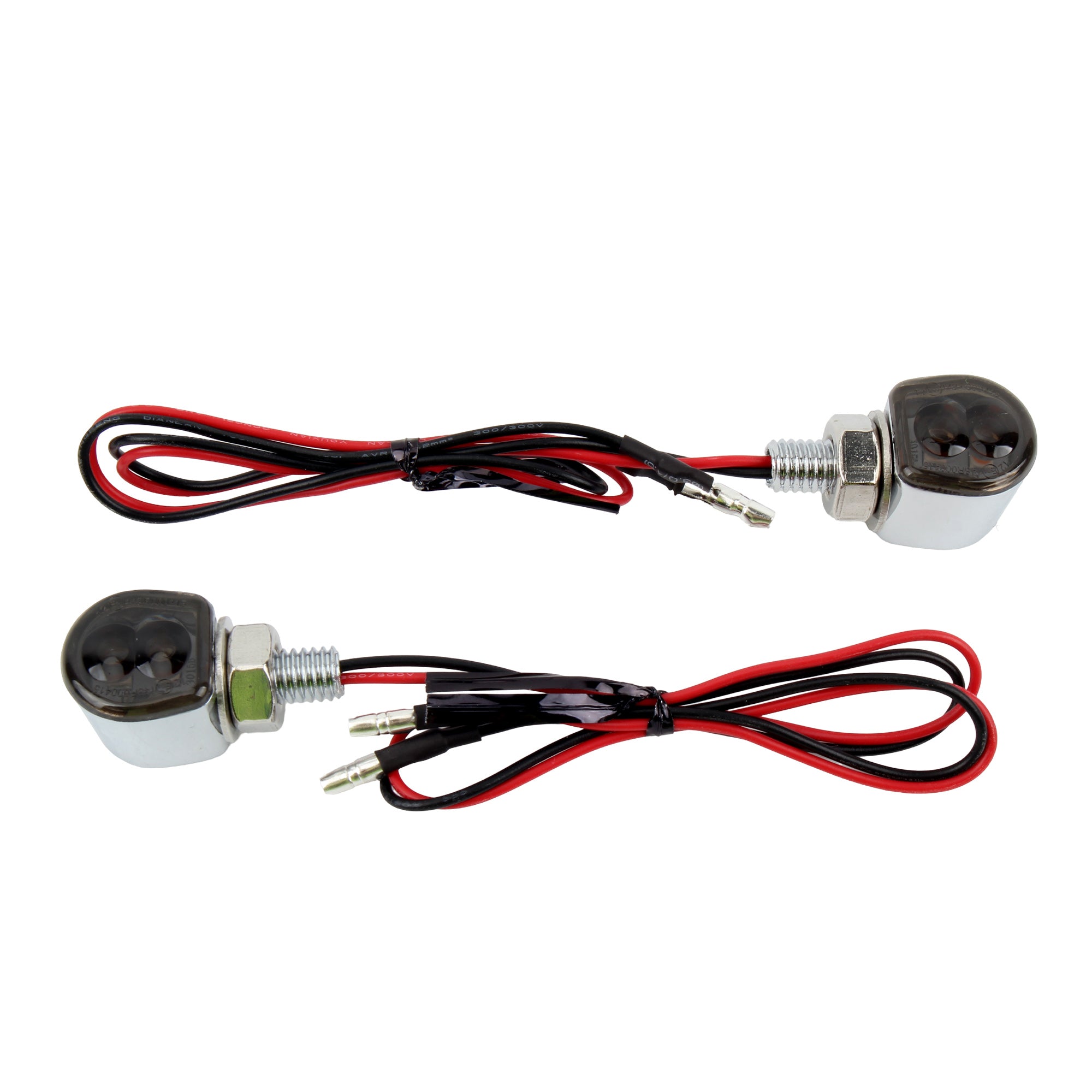 8mm Motorcycle Mini Led Turn Signal Indicators Blinker Lights Motorbike Flasher Signal Lamp For Harley Cafe Racer