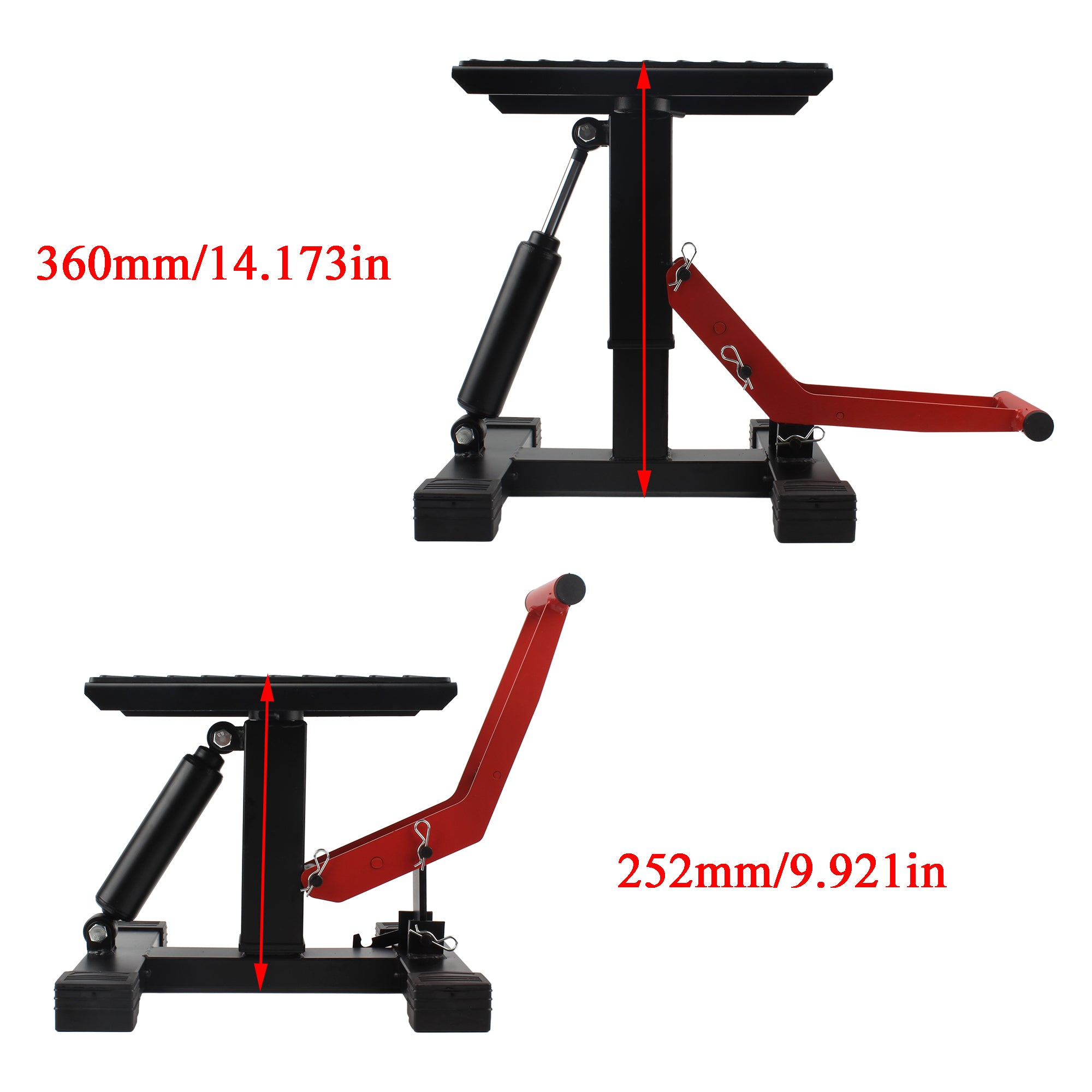 PowerMotor 2018 New Motorcycle Repair Lift Stand Stool Seat for Honda Yamaha Suzuki Kawasaki MX Universal Pit Bike