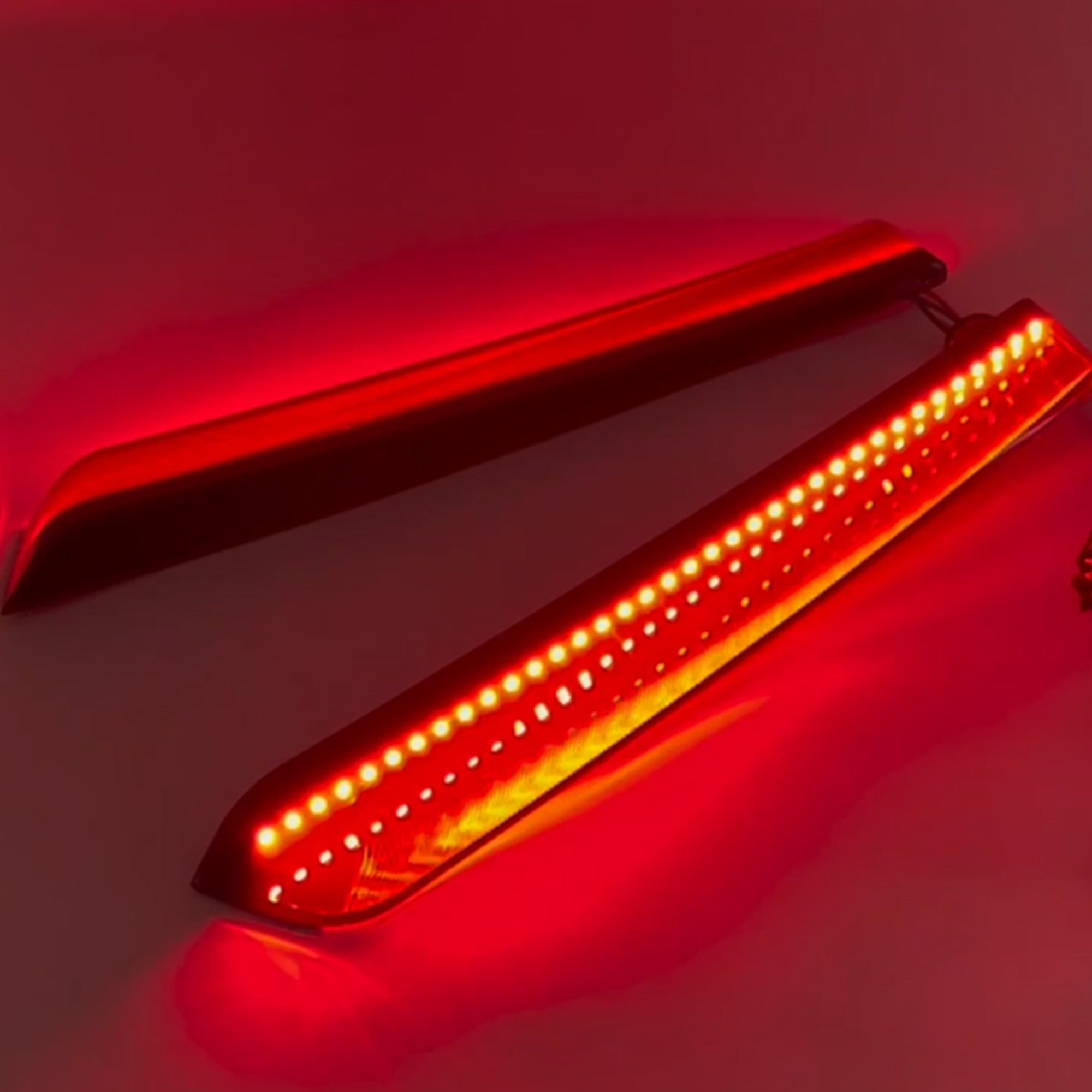 Motorcycle Motocross LED Extended Saddlebag Side Marker Turn Signal Brake Run Light for Harley Touring Electra Glide Road King