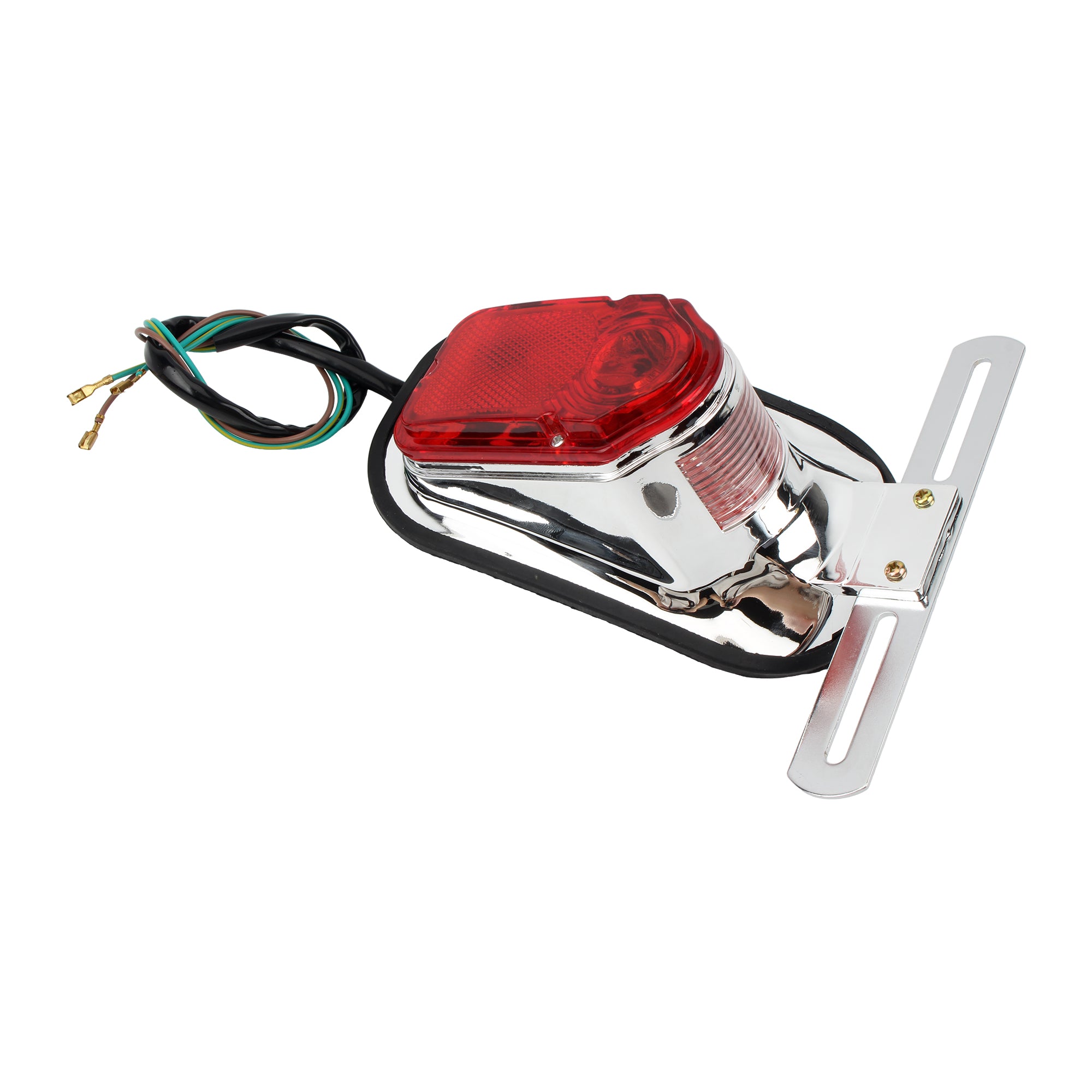 For Harley Bobber Chopper Custom Touring Taillights Motorcycle Red Brake Tail Light Signal Lamp for Honda Yamaha Accessories