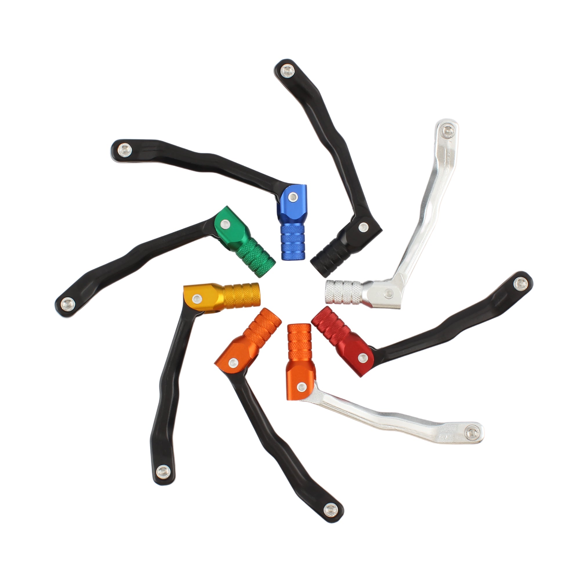 2015 Gear Shift Lever Pedal Motorcycle CNC Aluminum Folding for  Short Style Engine Dirt Pit Bike Motocross Enduro
