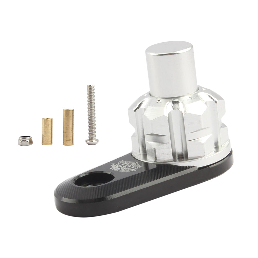 1PCS Motorcycle CNC Parking Brake Lever Lock Universal Parking Brake Switch Button Lock Moto Accessories Parts