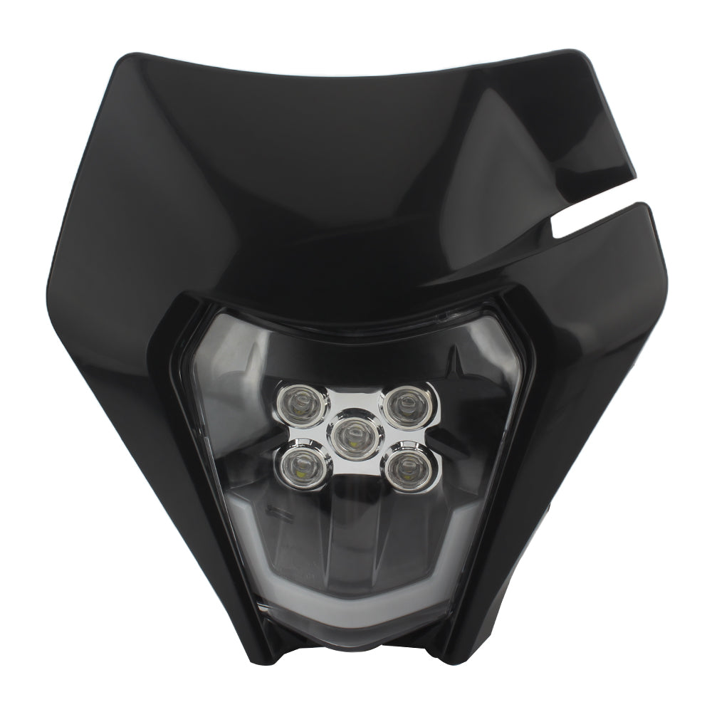 Motorcycle LED Headlight Headlamp Head Light Fairing 2021 2022 for KTM EXC Enduro XCW XC New Style 5 LED Headlight