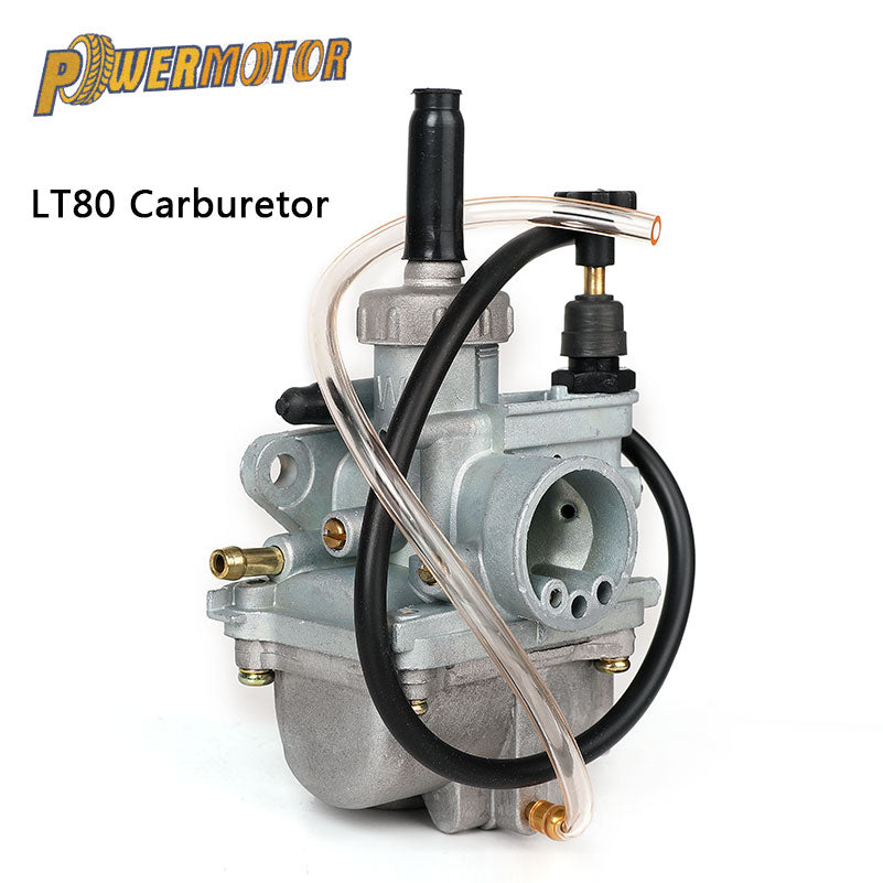 18mm Motorcycle Carburetor New Intake Manifold With Carb for Suzuki LT80 LT 80 ATV 1987-2006 1988-1995 Dirt Bike Carburetter