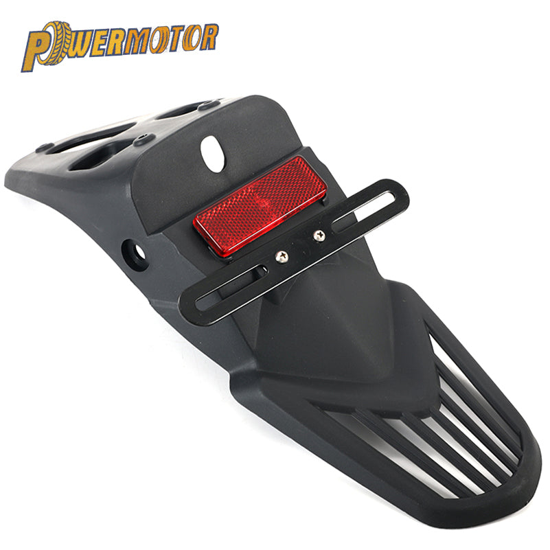 Motorcycle LED Taillight&Fender General Rear Stop Tail Plate for Chinese Kayo Bse 250/450cc Off Road Motocross Pit Bike