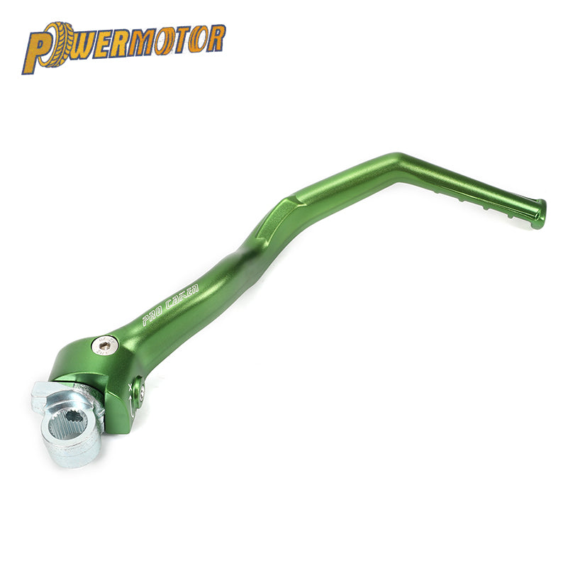 PowerMotor Motorcycle CNC Aluminum Kick Starter Lever for KAWASAKI KXF450 KXF 450 KX450F 2016-2019 16 Motocross ATV