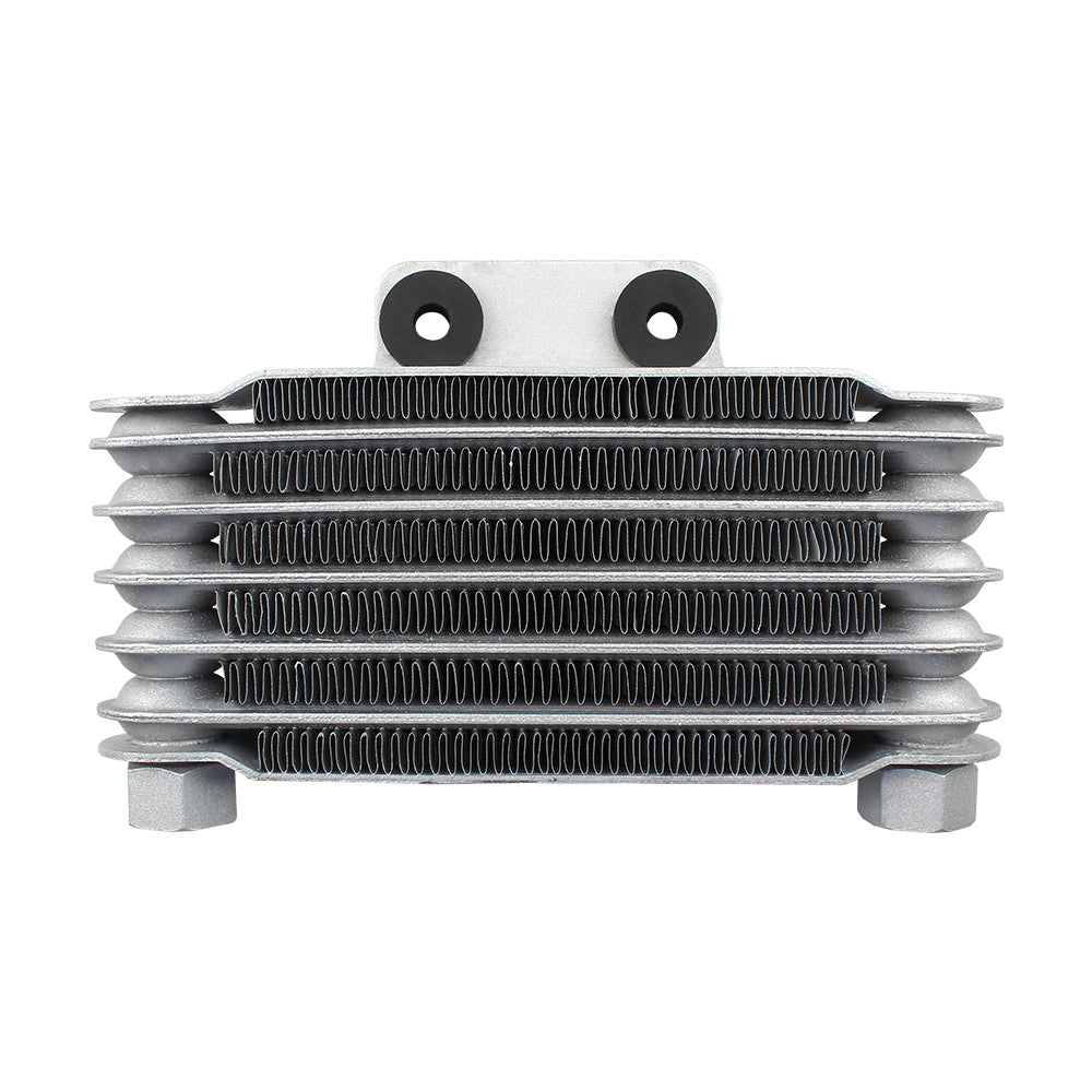 Universal Oil Radiator Cooler Motorcycle Cooling System Aluminum for Honda Yamaha Pocket Dirt Pit Bike 125cc Motocross Enduro