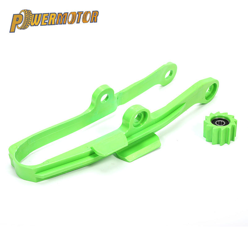 Motorcycle Green Chain Slider Guide Swingarm Roller for KAWASAKI KXF250 KXF450 KX250F KX450F KXF 250 450 2009-2016 KX 250F 450F