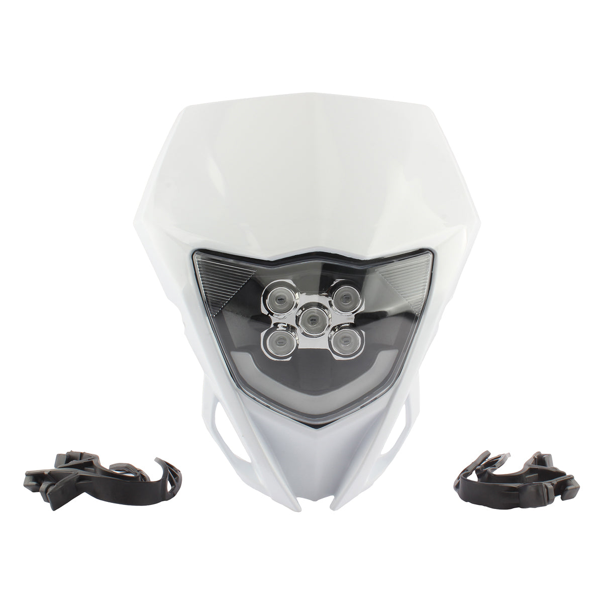 Cross Headlight Plate Motorcycle Headlights LED for Yamaha WR YZ 250F 250R 450F TTR WR FX MX Dirt Bike Enduro Motocross Fairing