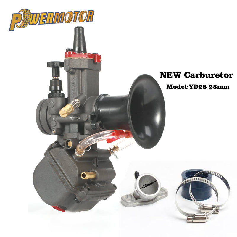 YD28 Universal Maikuni PWK Carburetor YD 28mm Scooters With Power Jet ATV Motorcycle Buggy Quad Go Kart Dirt Pike Carburetor Ce