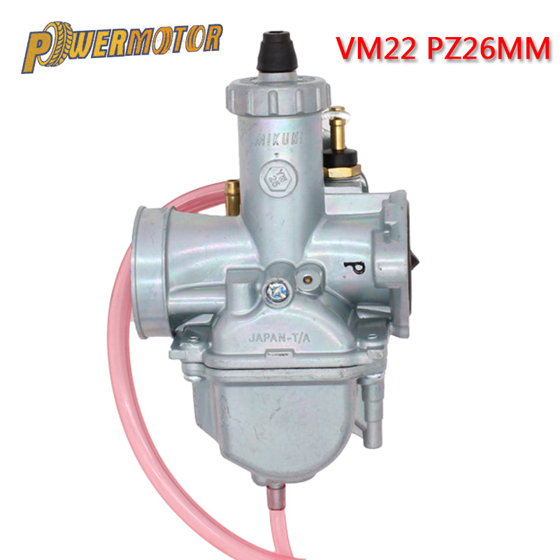 Motorcycle Mikuni VM22 PZ26 26mm Carburetor Performance Carb for 110cc 125cc 140cc Pit Dirt Bike XR50 CRF70 Carburetor