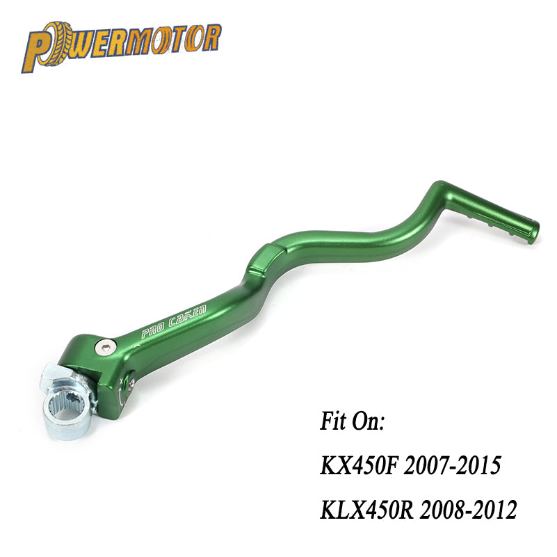 Motorcycle Forged Kick Start Starter Lever Pedal for Kawasaki KX450F 2007-2015 KLX450R 2008 2012 2009 2010 2011 Pit Bike