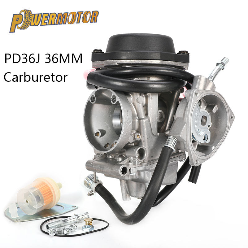 Raptor 400 Kodiak 400 YFM400 36mm Carburetor Motorcycle PD36J Carburador for ATV KFX 400 KFX400 2003~2006 UTV LTZ 400 LTZ400 CE