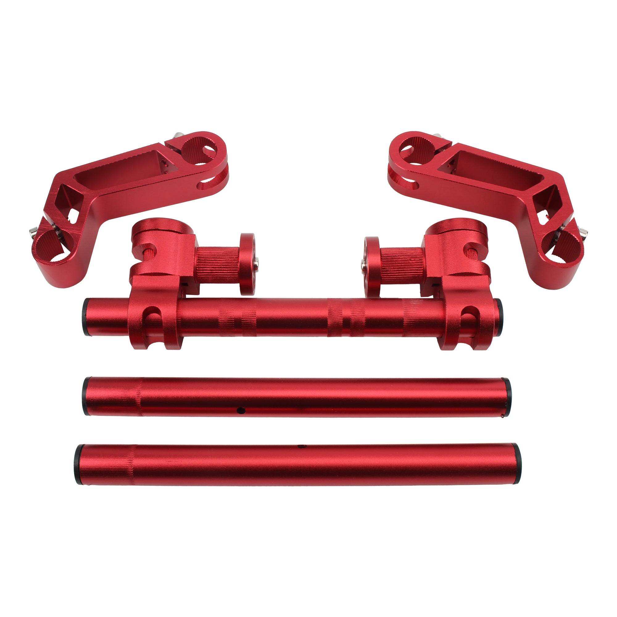 4 Color Motocross CNC Handlebar Removable Adjustable Steering Handle Bar 7/8" 22mm Scooter Motorcycle Parts Enduro