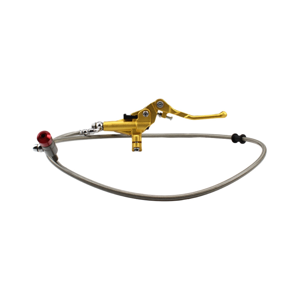 Dirt Bike Clutch Lever Aluminum 900Mm 1200Mm Stunt Folding Lever Motorcycle Brake Master Cylinder for 125-250Cc Hydraulic Clutch