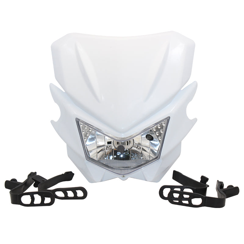 Motorcycle Universal Headlight for Kawasaki KLX125 KLX150 250 450 CRF RMZ YZF EXC Dirt Bike Motocross Enduro Off Road Halogen