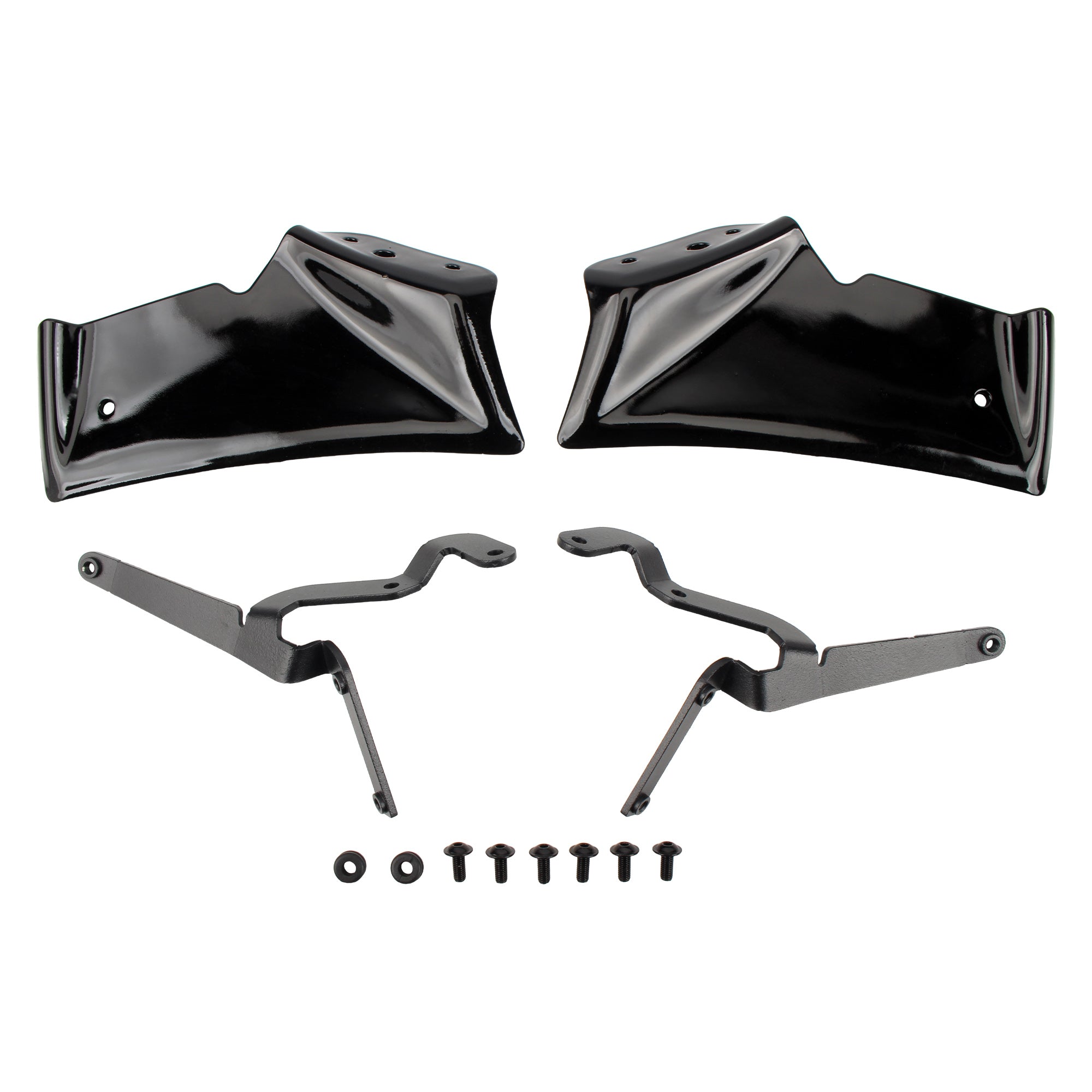 2022-2024 Motorcycle Front Downforce Spoiler Naked Frontal Spoilers Winglet Aerodynamic Wing Deflector Kit for Yamaha MT10 SP