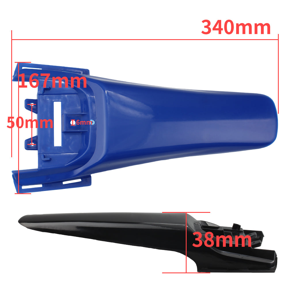 Motorcycle Mudguard Rear Fender Cafe Racer Moto for Honda CRF50 Universal Waterproof Splashproof Chassis Cool Protection Rider