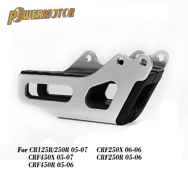 PowerMotorMotorcycle Chain Guide Guard Fits for Honda CR125R/250R CRF250X Crf 450 for honda CRF250R CRF450R 04-17