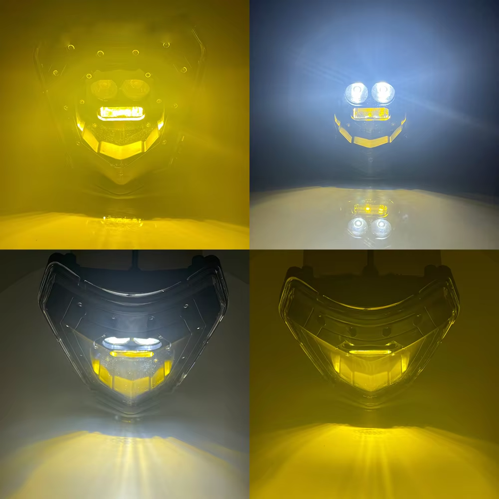 Motorcycle LED Headlight Enduro Motocross 2021 2022 for KTM EXC SX XCW SMR EXCF TPI Six Days 125 690 Dirt Bike Headlamp Assembly