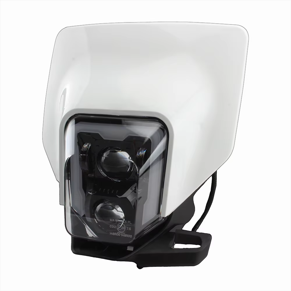 Headlight FE 350 TE 250 TC FC 450 701 MX Enduro Headlights Led 2014 to 2023 12V 78W Cafe Racer Dirt Bike Drop Ship
