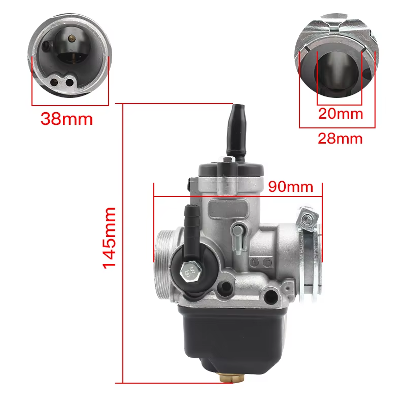 PHBL 20mm 22mm 24mm 25mm 26mm 28mm  Racing Carb  Carburetor Vergaser Dellorto  2 Stroke 50-250cc Dellorto Scooter  Carburetors
