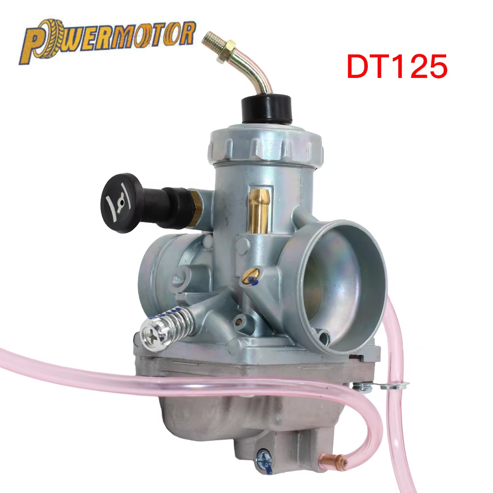 Mikuni DT125 DT Suzuki TZR125 RM65 RM80 RM85 DT175 RX125 Dirt Bike Carburador Motorcycle Sliver Aluminum VM24 28mm 125 CE 10cm