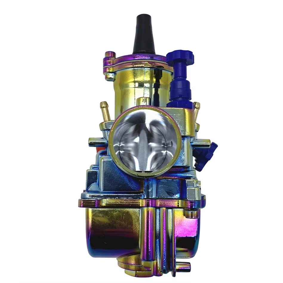 Motorcycle PWK Carburetor 28 30 32 34mm Colorful for Yamaha Honda Kawasaki With Power Jet Dirt Bike Motocross