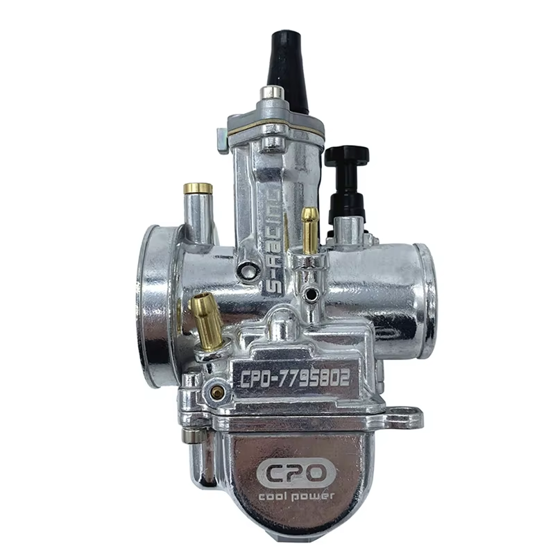 2T 4T Universal PWK Carburetor Carburador Racing Parts Motorcycle Silver 28 30 32 34mm Aluminum Sliver Smart Carburetor 90 Days