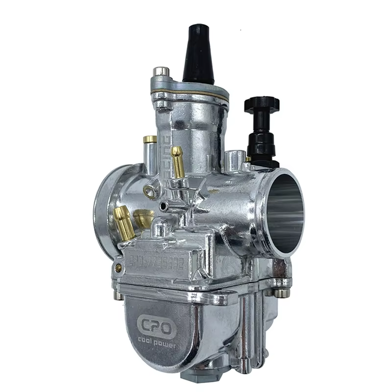 2T 4T Universal PWK Carburetor Carburador Racing Parts Motorcycle Silver 28 30 32 34mm Aluminum Sliver Smart Carburetor 90 Days