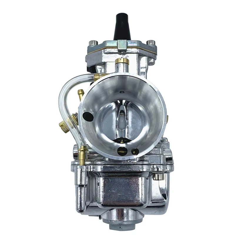 2T 4T Universal PWK Carburetor Carburador Racing Parts Motorcycle Silver 28 30 32 34mm Aluminum Sliver Smart Carburetor 90 Days
