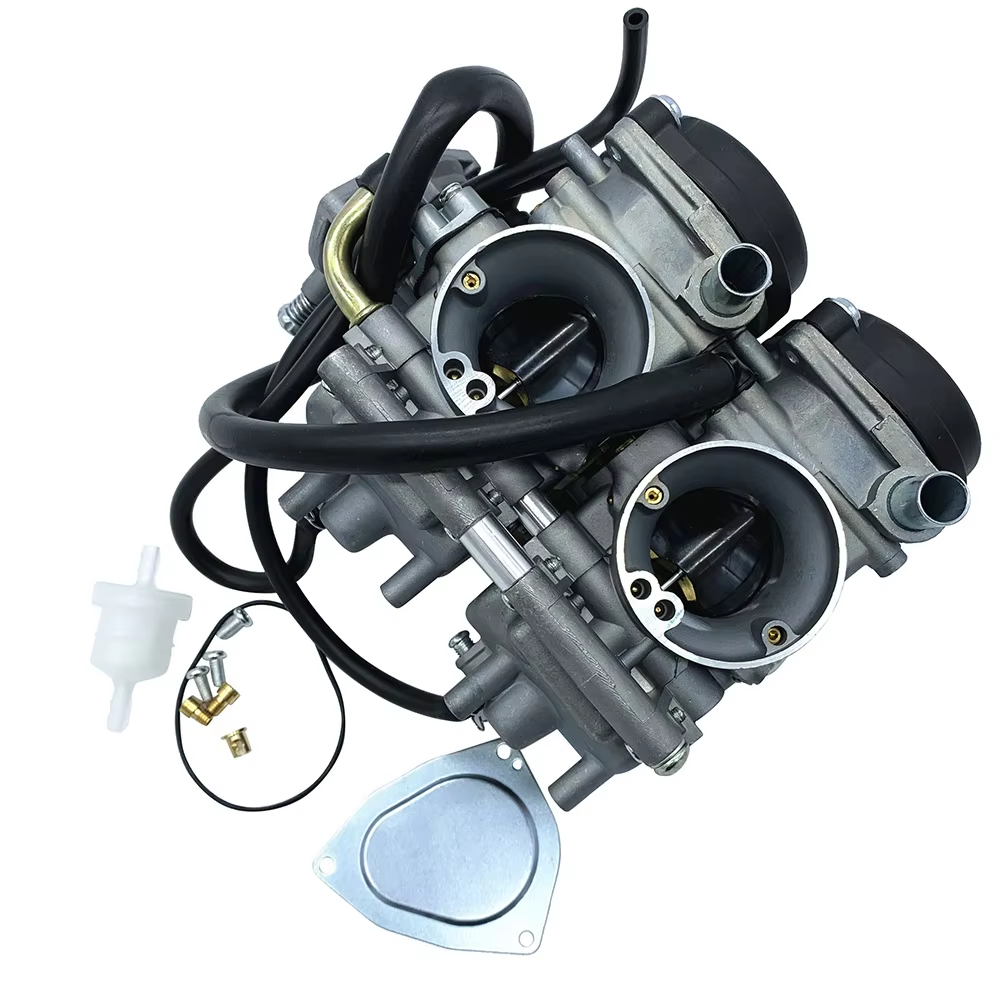Yamaha Raptor 660 660R Yfm660 Yfm 660R Motorcycle Carburetor 4X4 Carb Motocross Accessories ATV Carburetter Silver Aluminum CE