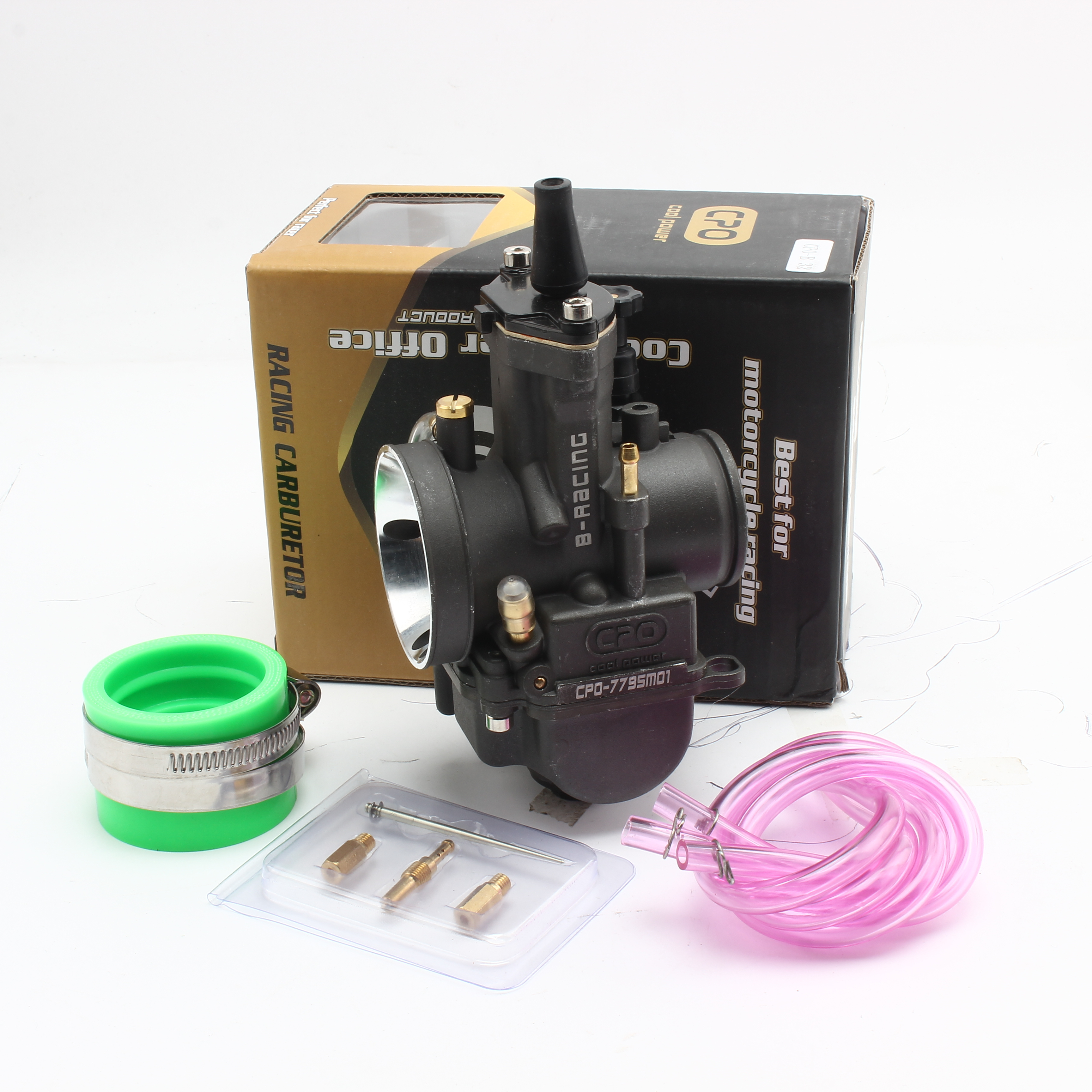 CPO PWK Carburetor 28 30 32 34mm for Yamaha Honda Suzuki  With Power Jet Universal 2T 4T  Motorcycle Dirt Bike Karburetor