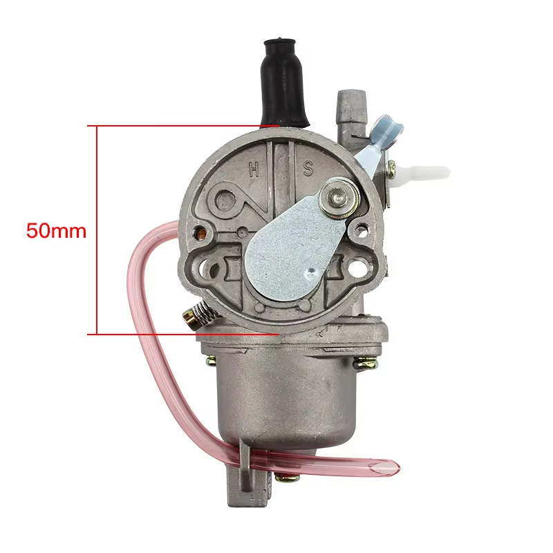 Pocket Bike 47cc 49cc Carb Carburetor 2 Stroke CE Sliver Zinc Small Engine Carburetor Mini Dirt Bike  Carburetor 50cc