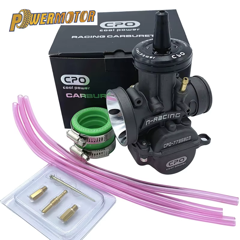 Motorcycle Carburetor 24 26 28 30 mm for PWK KTM Suzuki Honda Carb Parts With Power Jet 2T 4T Engine Dirt Bike Scooter Motocross