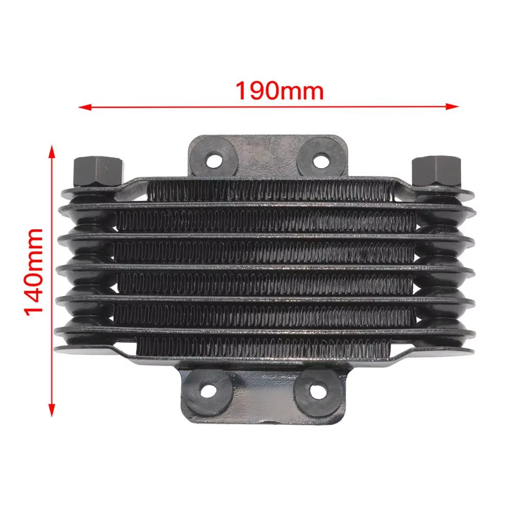 Universal Motorcycle Oil Cooler Engine Radiator Oil Cooler 85ML Radiator for 125CC - 250CC Motocross Pit Bike Dirt Bike ATV