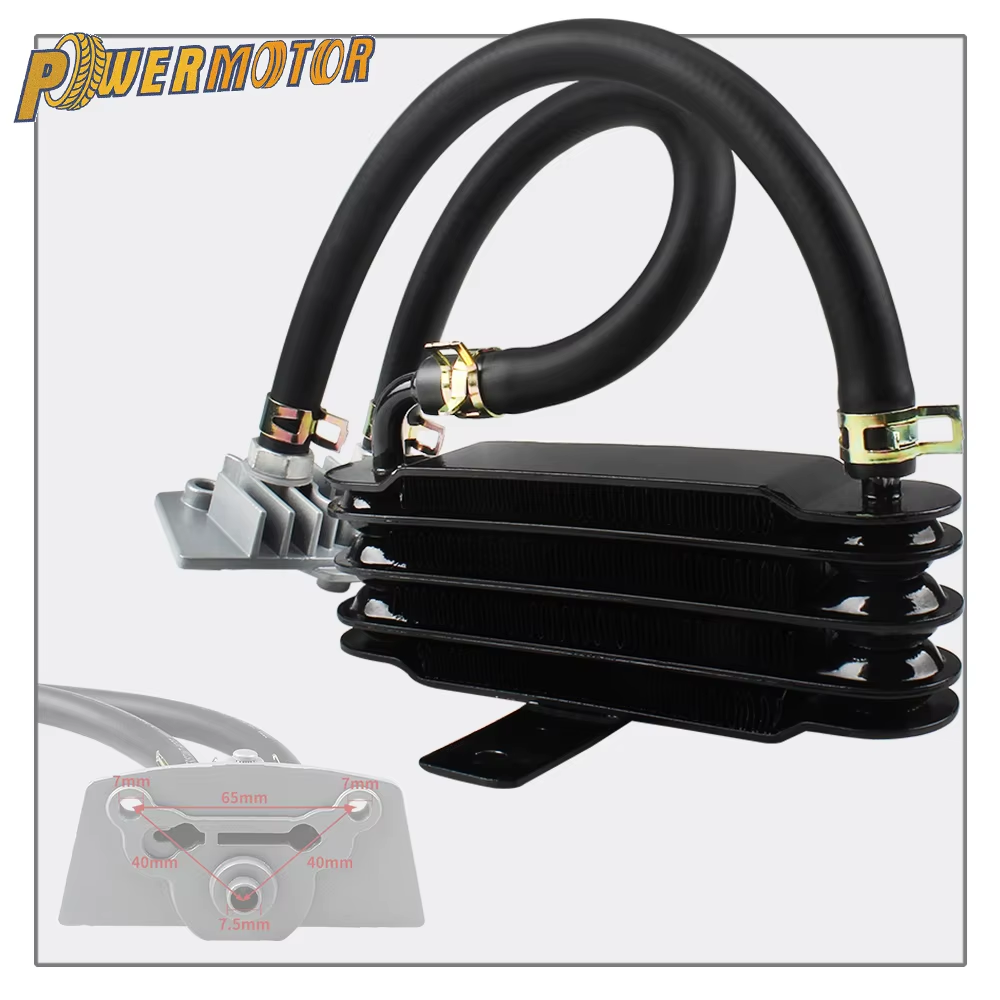 Oil Cooler Radiator Motorcycle Universal Accessories Engine Cooling System Kit for Suzuki Yamaha Suzuki Pit Bike 50cc 125cc Moto
