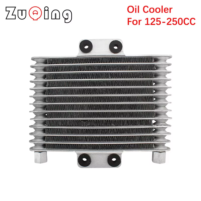 Oil Cooler Moto 125-250CC Universal Aluminium Accessories for KTM Kawasaki YAMAHA Enduro Motocross Pit Bike Cooling Radiator