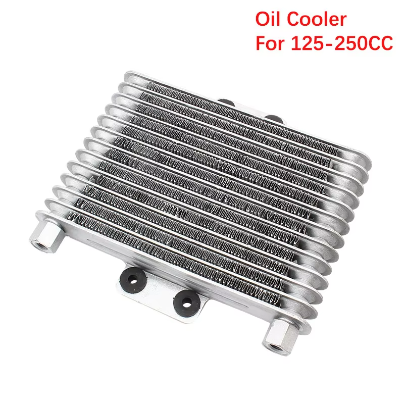 Oil Cooler Moto 125-250CC Universal Aluminium Accessories for KTM Kawasaki YAMAHA Enduro Motocross Pit Bike Cooling Radiator