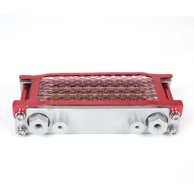 Motorcycle Radiator Oil Cooler Cooling Motorcycle Oil Cooler for 110cc 125CC 140cc ATV Dirt Bike Pit Bike Monkey Bike ATV Quad