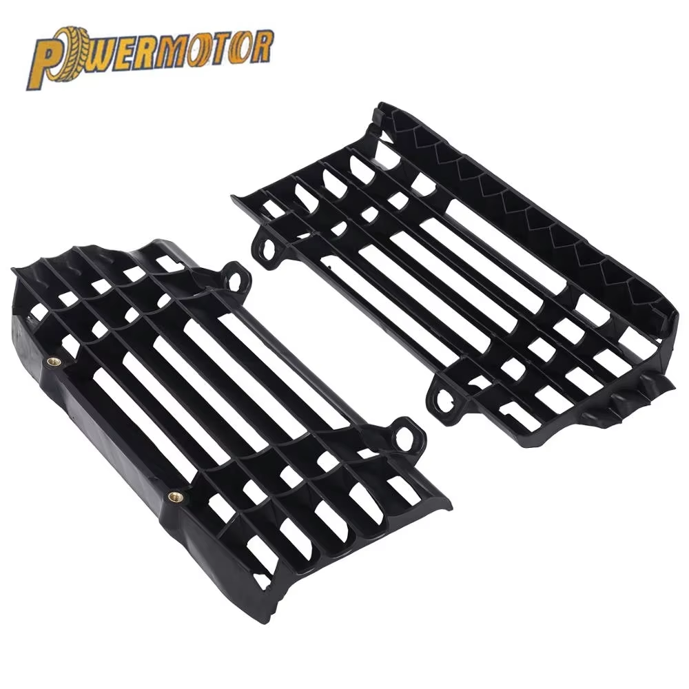 PowerMotorMotorcycle Radiator Guard Grille Radiator Louvres Rad Guards for HUSQVARNA SX SXF XCF XCW EXC EXCF TE FE TC FC