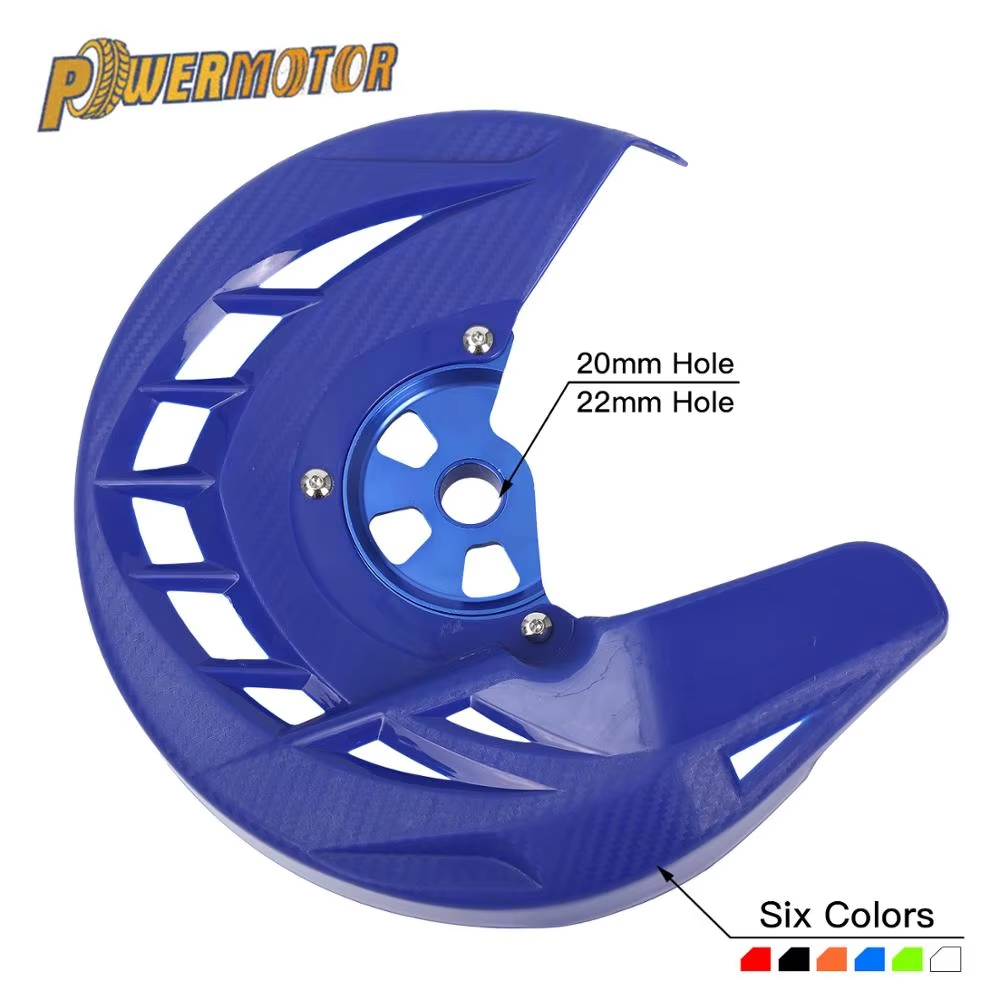 Motorcycle Front Brake Disc Guard Disc Brake Protector for YAMAHA YZF YZ250F YZ450F YZ250FX 2014 2015 Plastic Rotor Guard