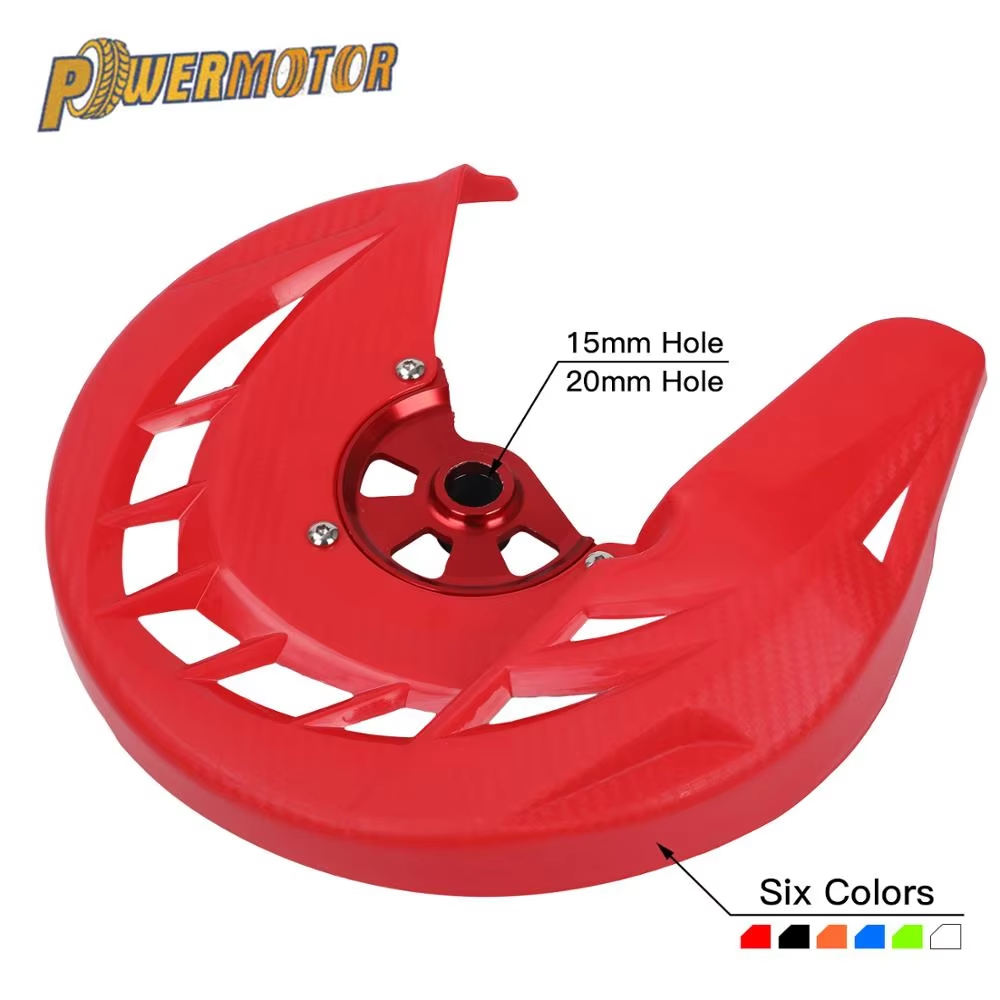 Motorcycle Front Brake Disc   Protector for Dirt Bike Offroad CR125 CR250 04-07 CRF250R CRF450R 2004-2016 MX Motocross
