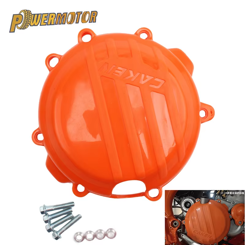 Motocross Plastic Clutch Guard Cover for KTM EXCF 250 300 EXC XC SX XCW 2017 2018 2019   TE TC TX 250 300 250i 300i