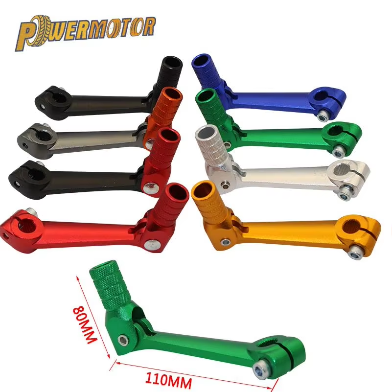 Motorcycle Folding CNC Aluminum Gear Shift Lever Gear Shift Lever Fit for Kayo T2 T4 T4L ATV Dirt Bike Pit Bikes Gear Lever Moto