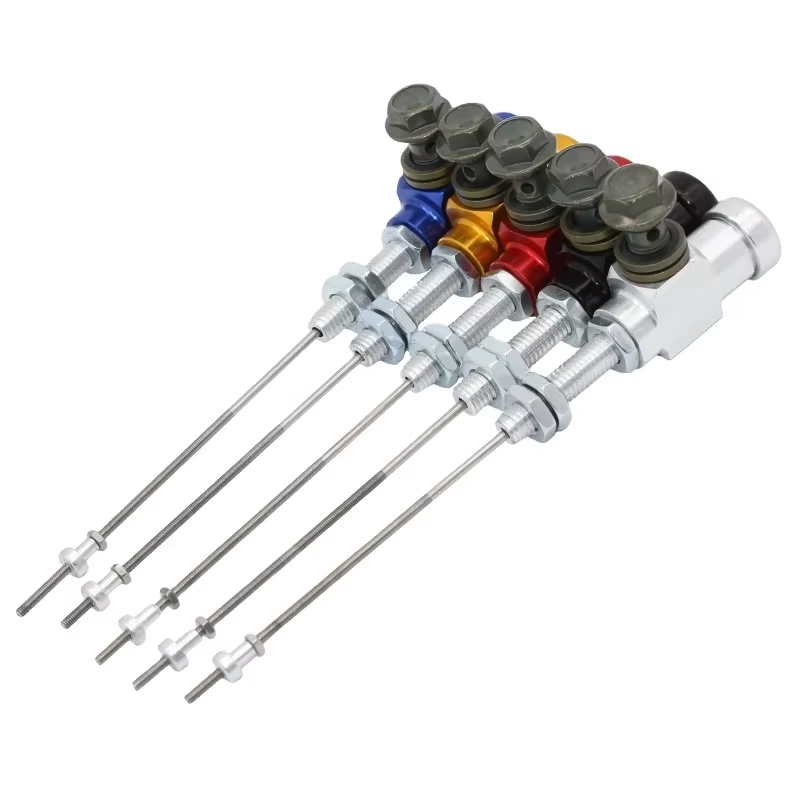 Motorcycle Brake Master Cylinder Rod System Efficient Transfer Pump  M10X1.25Mm for Honda Kawasaki Yamaha Hydraulic Clutch Kit