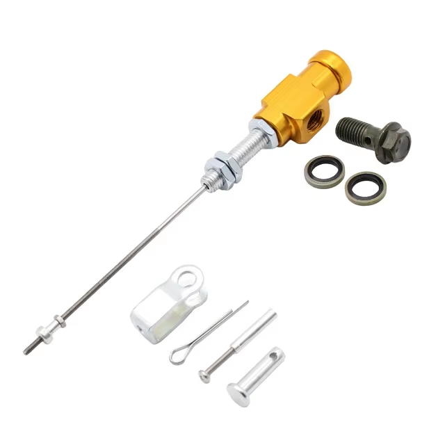 Motorcycle Brake Master Cylinder Rod System Efficient Transfer Pump  M10X1.25Mm for Honda Kawasaki Yamaha Hydraulic Clutch Kit
