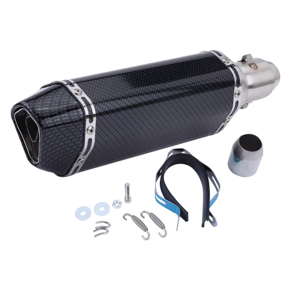 Motorcycle to OSI Large Displacement Racing Hexagonal General Purpose Yellow Dragon 600 Scorpion Exhaust Pipe